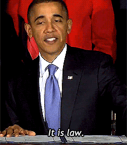 Obama It's law