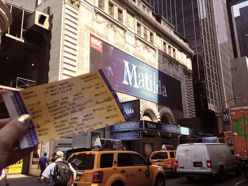 Matilda The Musical Broadway NYC